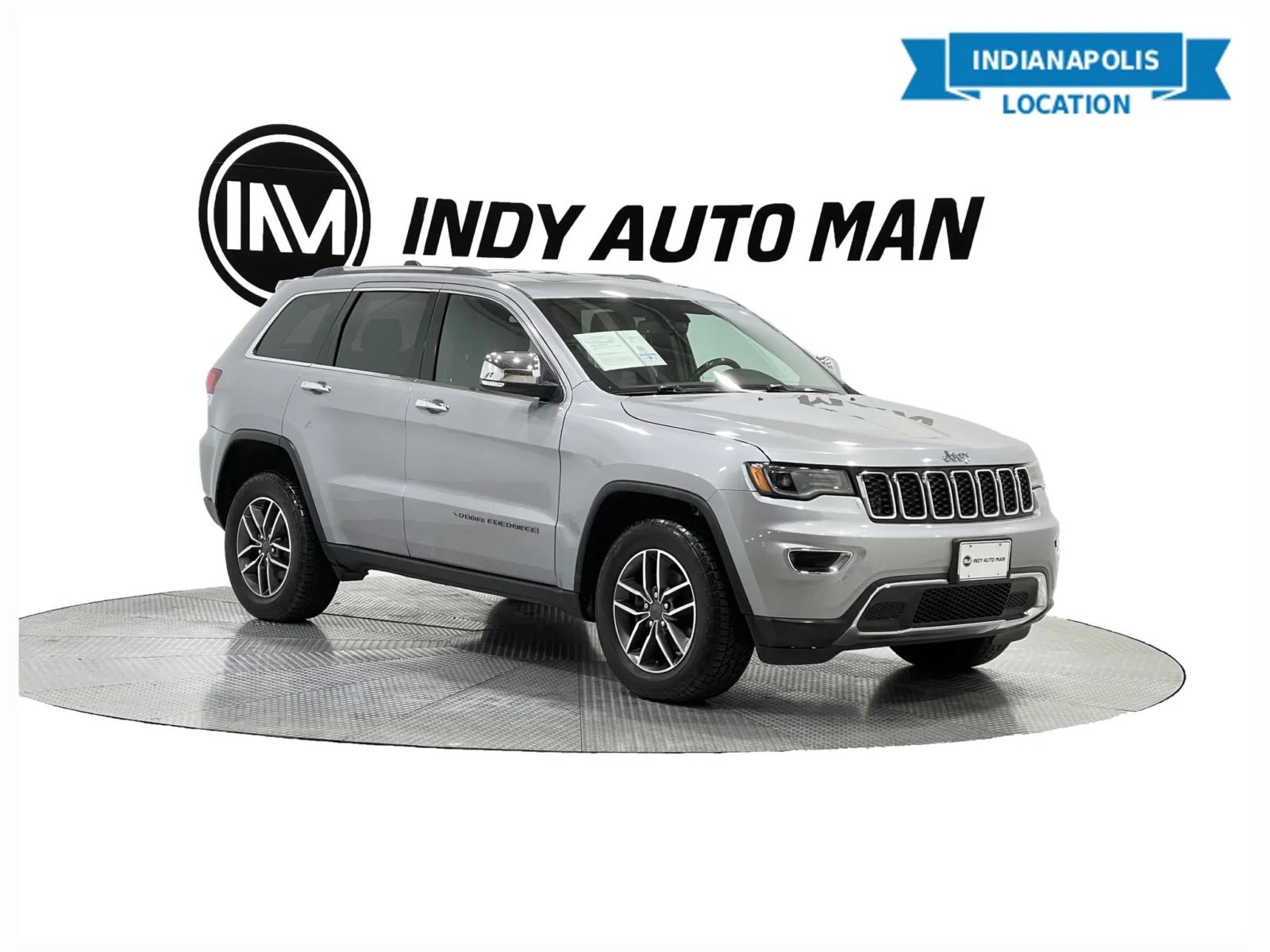 Silver 2020 Jeep Grand Cherokee Limited for sale in Indianapolis, IN