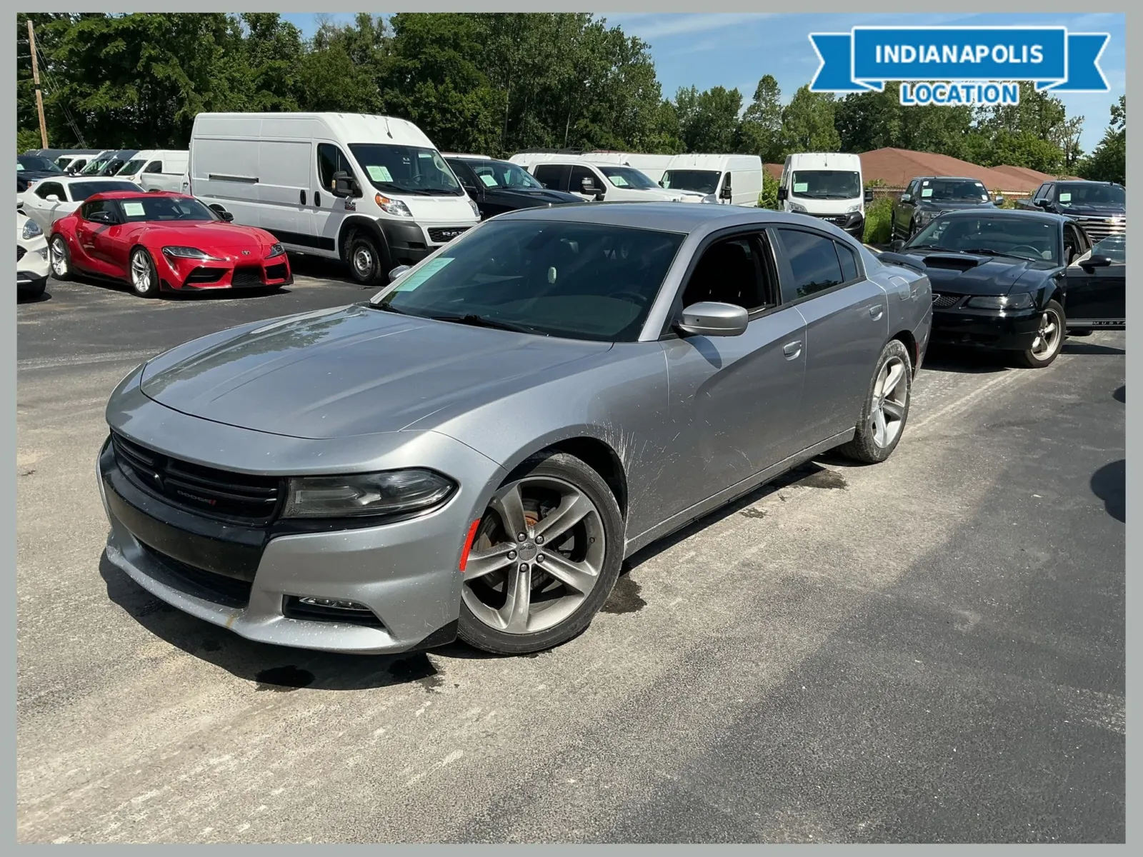 Silver 2016 Dodge Charger R/T for sale in Indianapolis, IN