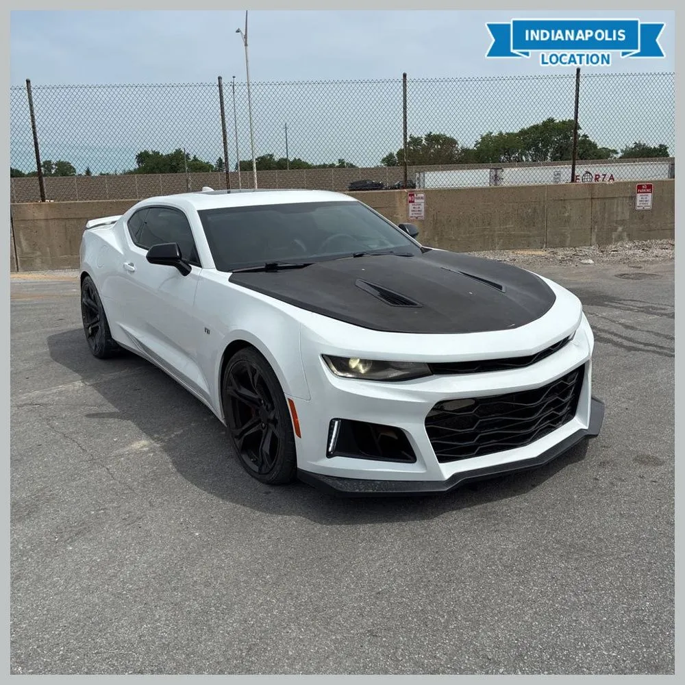 White 2018 Chevrolet Camaro SS 2SS for sale in Indianapolis, IN