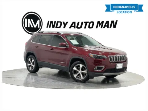 Red 2020 Jeep Cherokee Limited for sale in Indianapolis, IN