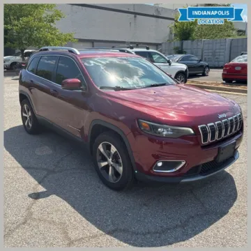 Red 2020 Jeep Cherokee Limited for sale in Indianapolis, IN