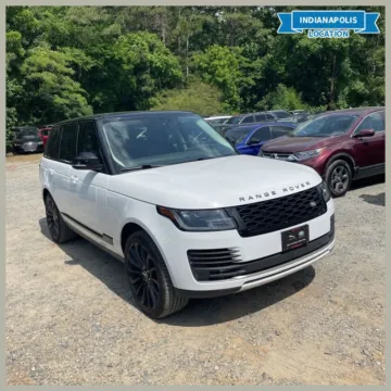 White 2019 Land Rover Range Rover 3.0L V6 Supercharged HSE for sale in Indianapolis, IN