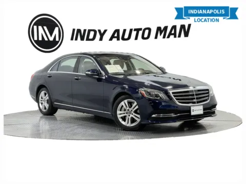 Blue 2018 Mercedes-Benz S-Class S 450 4MATIC for sale in Indianapolis, IN