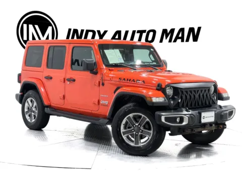 Photos of 2020 Jeep Wrangler Unlimited Sahara for sale in Indianapolis, IN at Indy Auto Man - Indianapolis