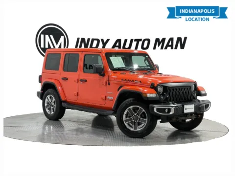 Unknown 2020 Jeep Wrangler Unlimited Sahara for sale in Indianapolis, IN