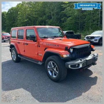 Unknown 2020 Jeep Wrangler Unlimited Sahara for sale in Indianapolis, IN