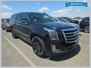 Black 2018 Cadillac Escalade ESV Premium for sale in Indianapolis, IN