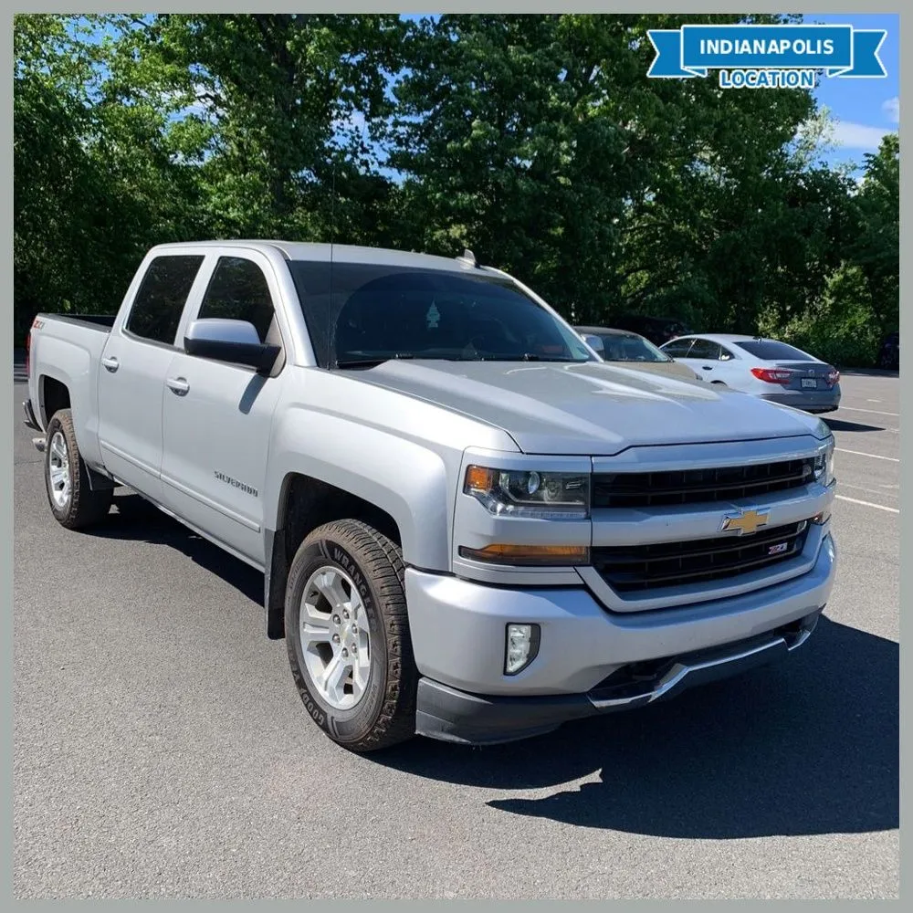 Silver 2018 Chevrolet Silverado 1500 LT LT2 for sale in Indianapolis, IN
