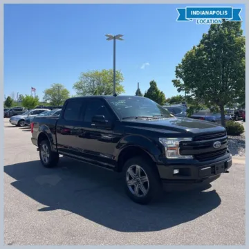 Black 2019 Ford F-150 Lariat for sale in Indianapolis, IN