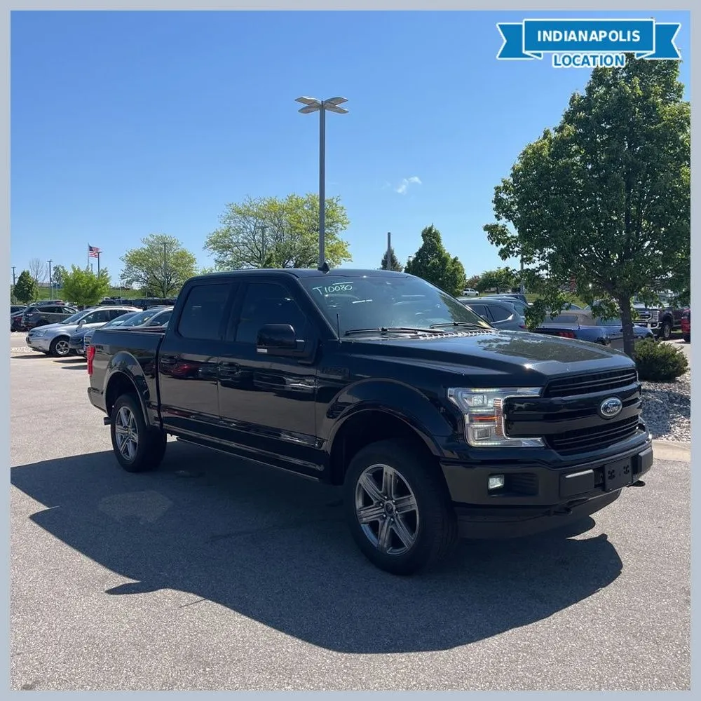 Black 2019 Ford F-150 Lariat for sale in Indianapolis, IN