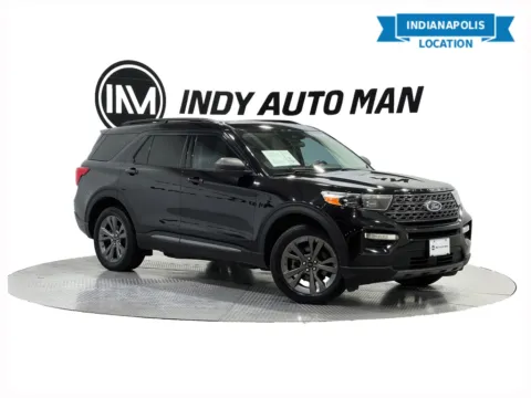 Black 2021 Ford Explorer XLT for sale in Indianapolis, IN