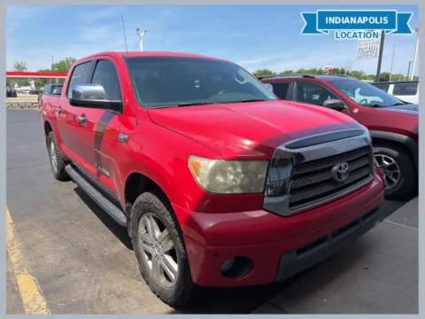 Black 2008 Toyota Tundra Limited CrewMax for sale in Indianapolis, IN
