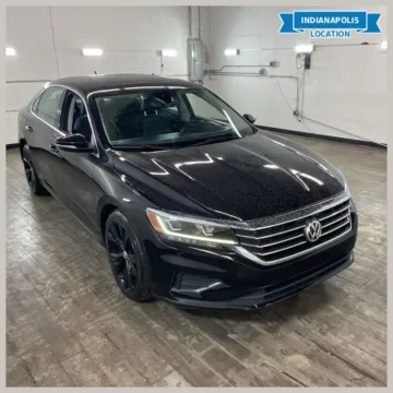 Black 2021 Volkswagen Passat 2.0T SE for sale in Indianapolis, IN