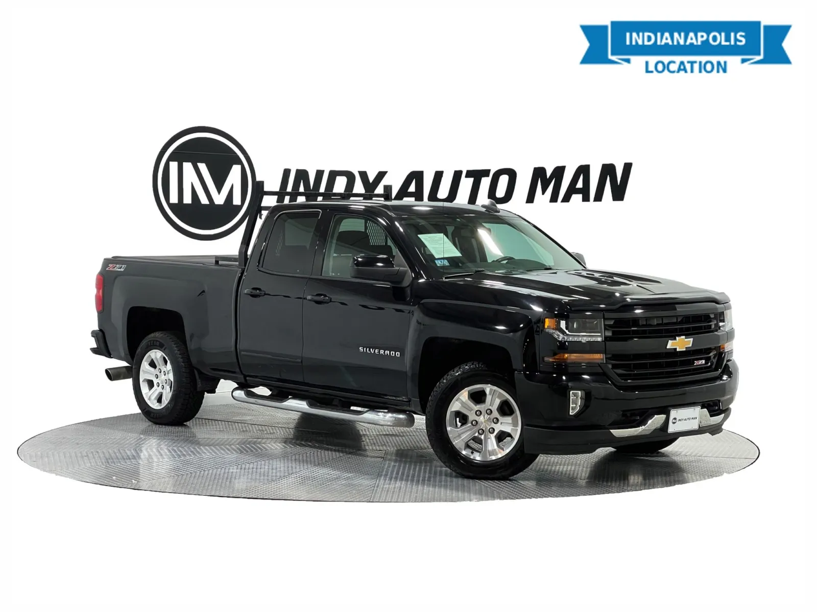 Black 2017 Chevrolet Silverado 1500 LT LT2 for sale in Indianapolis, IN