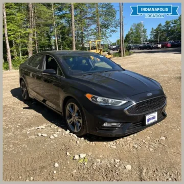 Black 2017 Ford Fusion Sport for sale in Indianapolis, IN