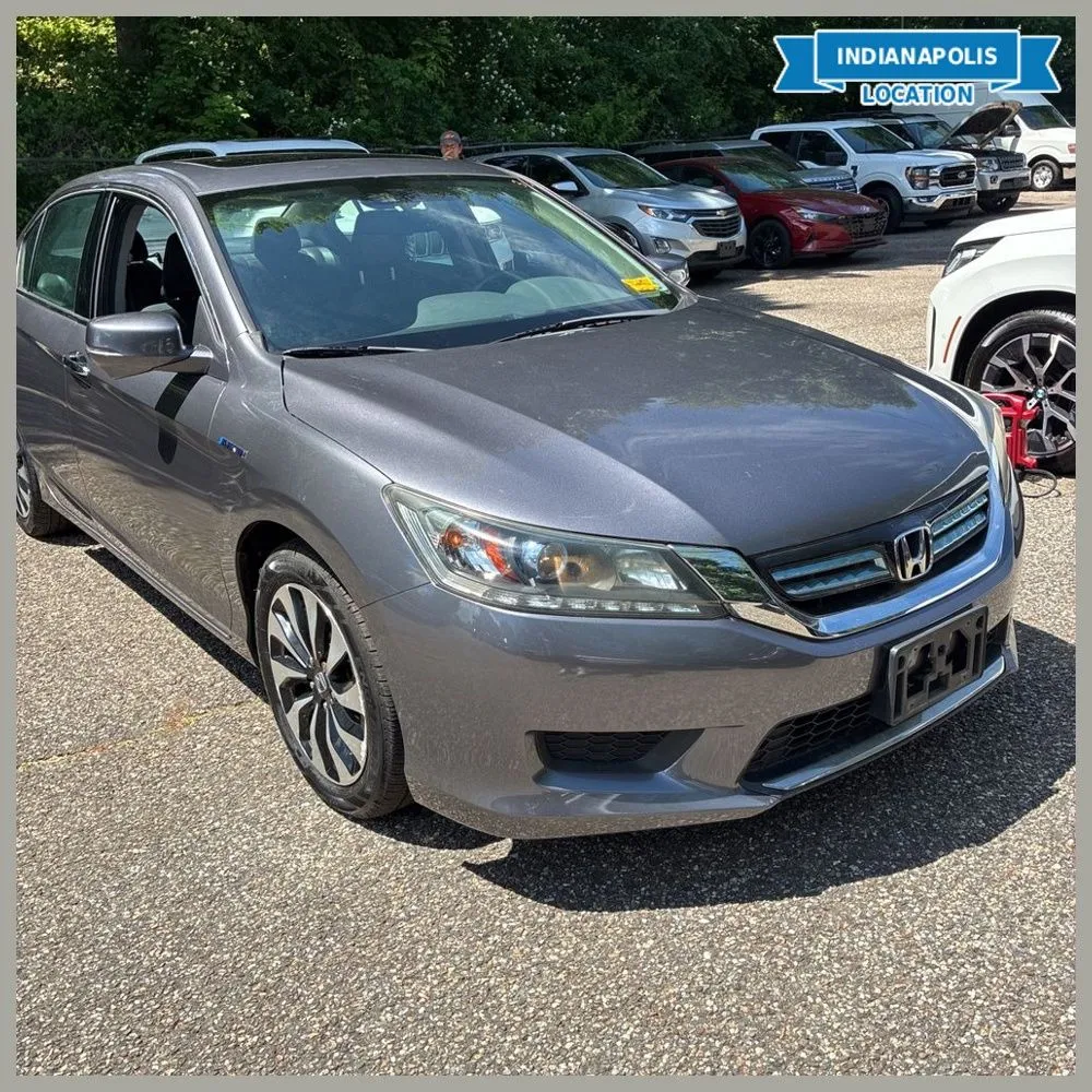Gray 2015 Honda Accord Hybrid EX-L for sale in Indianapolis, IN