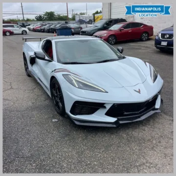 White 2022 Chevrolet Corvette Stingray 2LT for sale in Indianapolis, IN