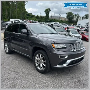 Gray 2015 Jeep Grand Cherokee Summit for sale in Indianapolis, IN