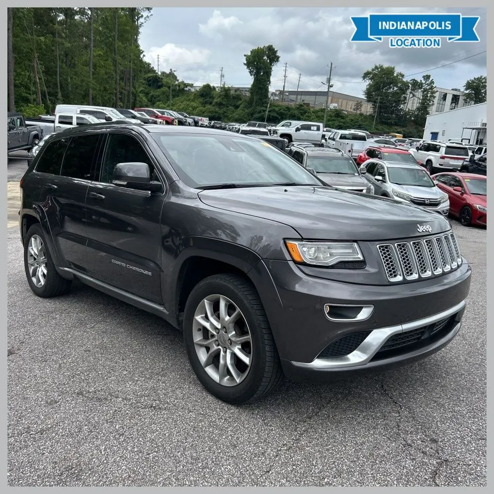 Gray 2015 Jeep Grand Cherokee Summit for sale in Indianapolis, IN