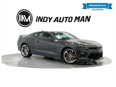 Gray 2017 Chevrolet Camaro SS 2SS for sale in Indianapolis, IN