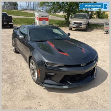 Gray 2017 Chevrolet Camaro SS 2SS for sale in Indianapolis, IN