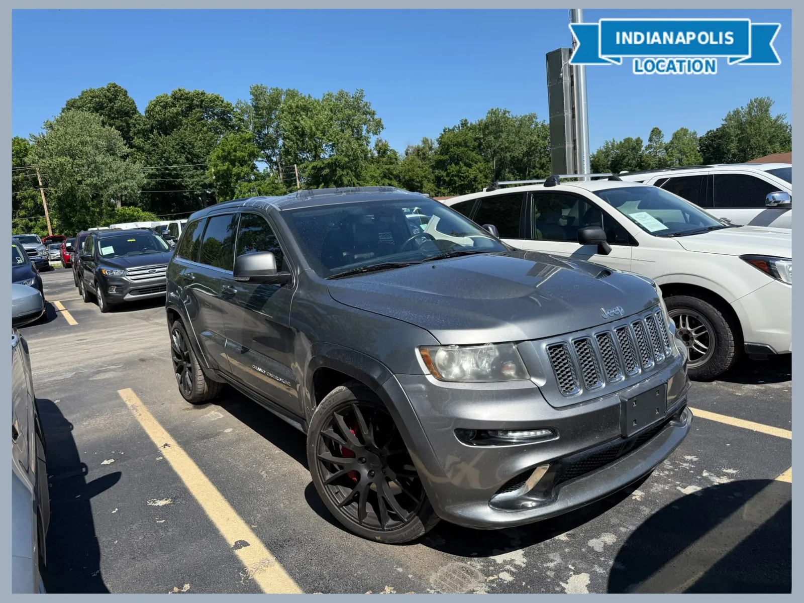 Gray 2012 Jeep Grand Cherokee SRT8 for sale in Indianapolis, IN