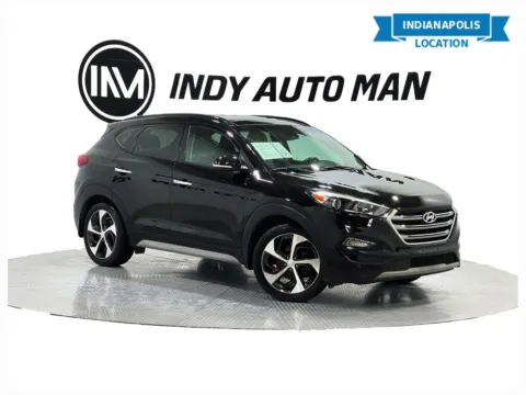 Black 2017 Hyundai Tucson Limited for sale in Indianapolis, IN