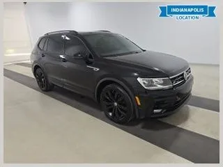 Black 2021 Volkswagen Tiguan 2.0T SE R-Line Black for sale in Indianapolis, IN