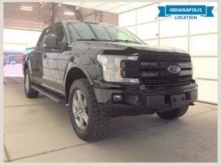 Black 2018 Ford F-150 Lariat for sale in Indianapolis, IN