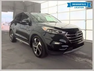 Black 2018 Hyundai Tucson Limited for sale in Indianapolis, IN
