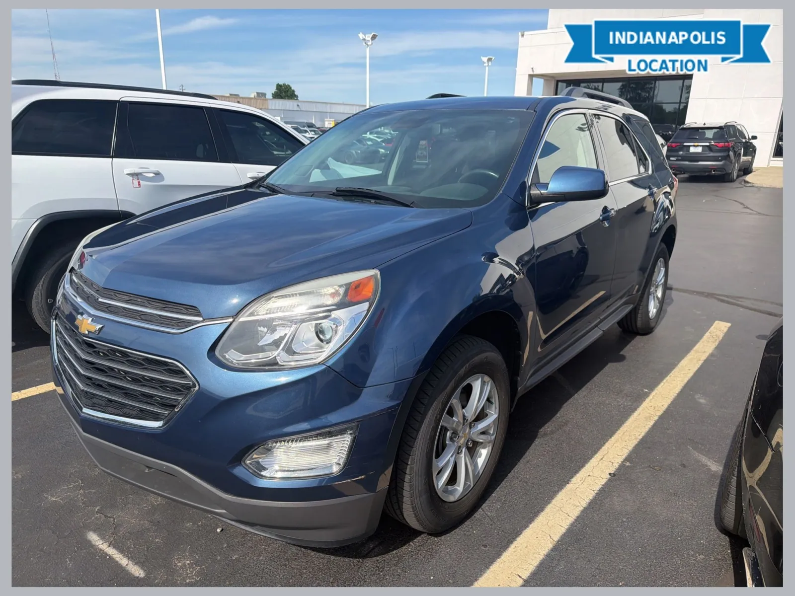 Blue 2016 Chevrolet Equinox LT for sale in Indianapolis, IN