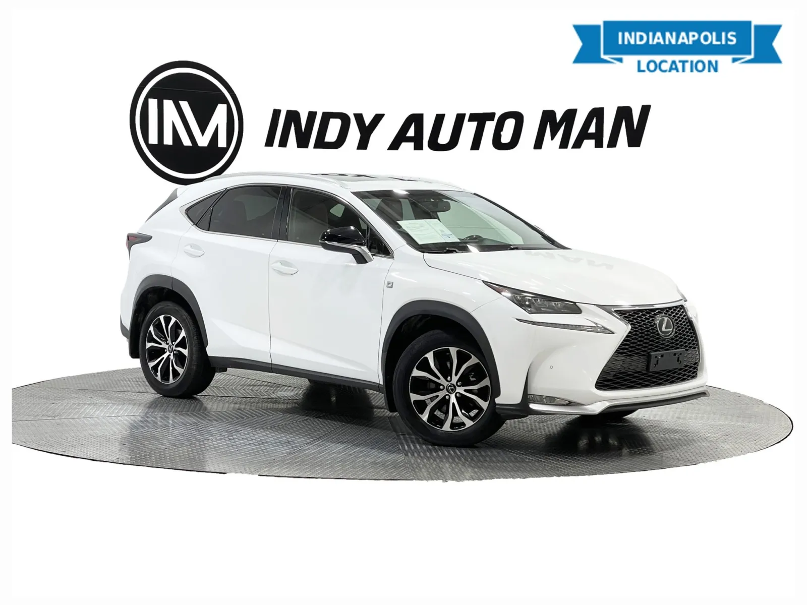 White 2017 Lexus NX 200t F Sport for sale in Indianapolis, IN