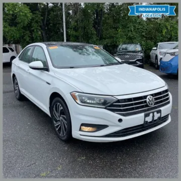 White 2021 Volkswagen Jetta SEL Premium for sale in Indianapolis, IN
