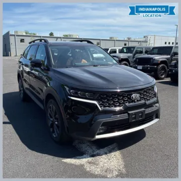 Black 2021 Kia Sorento SX Prestige X-Line for sale in Indianapolis, IN