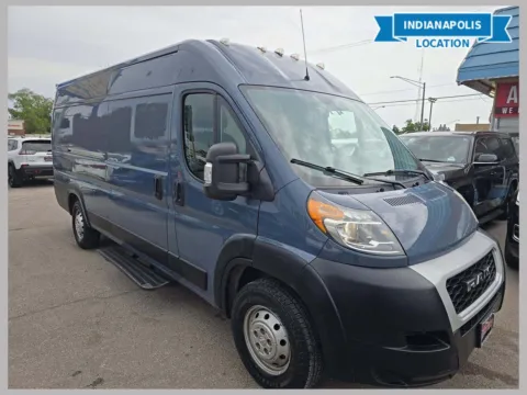 Blue 2020 Ram ProMaster 3500 High Roof for sale in Indianapolis, IN