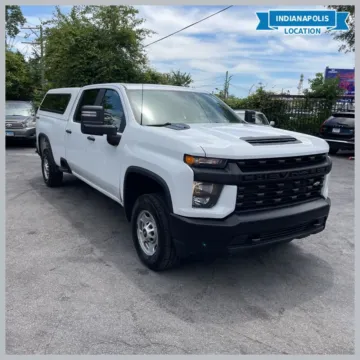 White 2020 Chevrolet Silverado 2500HD Work Truck for sale in Indianapolis, IN