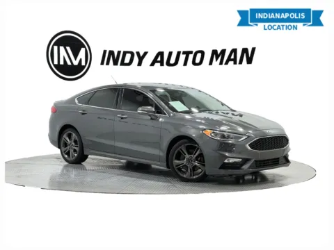 Gray 2017 Ford Fusion Sport for sale in Indianapolis, IN