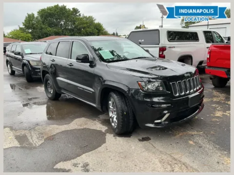 Black 2013 Jeep Grand Cherokee SRT8 for sale in Indianapolis, IN