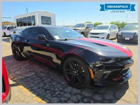 Black 2018 Chevrolet Camaro SS 2SS for sale in Indianapolis, IN