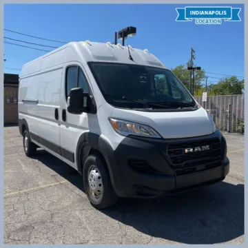 White 2023 Ram ProMaster 2500 High Roof for sale in Indianapolis, IN