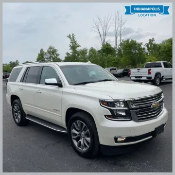 White 2015 Chevrolet Tahoe LTZ for sale in Indianapolis, IN