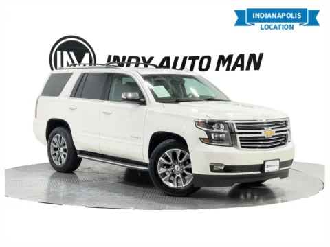 White 2015 Chevrolet Tahoe LTZ for sale in Indianapolis, IN