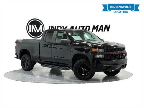 Black 2019 Chevrolet Silverado 1500 Custom Trail Boss for sale in Indianapolis, IN