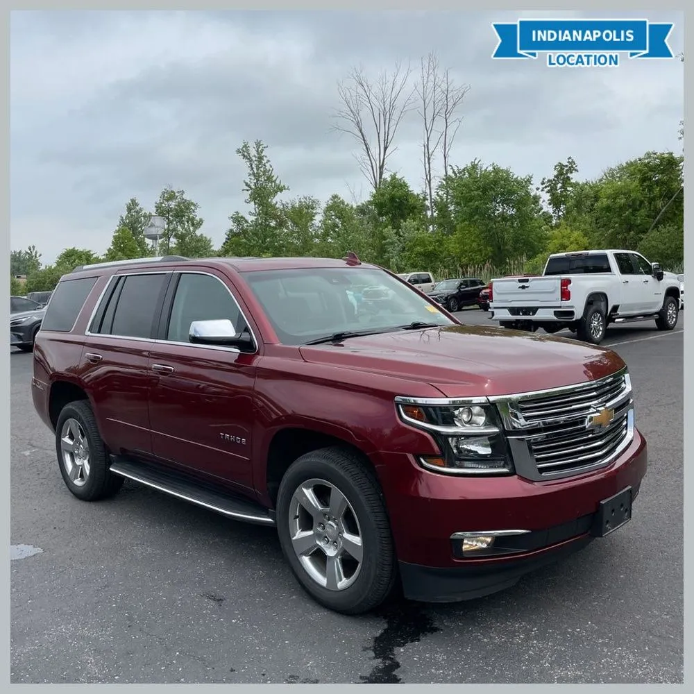 Red 2017 Chevrolet Tahoe Premier for sale in Indianapolis, IN
