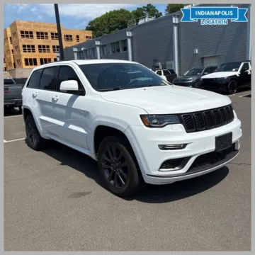 White 2018 Jeep Grand Cherokee High Altitude for sale in Indianapolis, IN