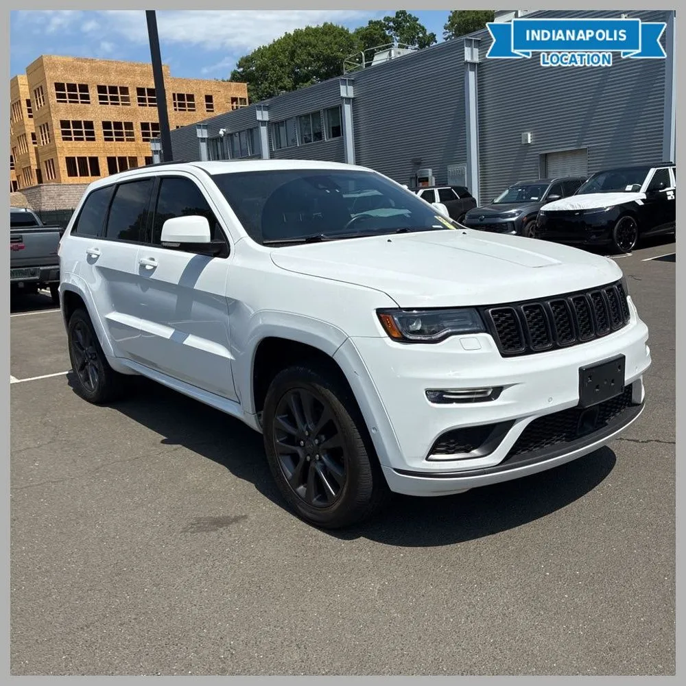White 2018 Jeep Grand Cherokee Overland for sale in Indianapolis, IN