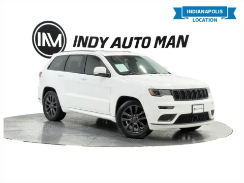 White 2018 Jeep Grand Cherokee Overland for sale in Indianapolis, IN