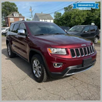 Red 2016 Jeep Grand Cherokee Limited for sale in Indianapolis, IN