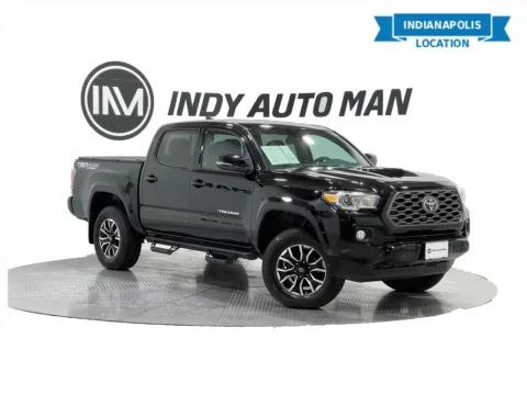 Black 2021 Toyota Tacoma TRD Sport V6 for sale in Indianapolis, IN