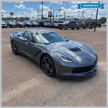 Gray 2016 Chevrolet Corvette Stingray Z51 2LT for sale in Indianapolis, IN